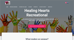 Desktop Screenshot of healingheartsrecreational.org