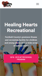 Mobile Screenshot of healingheartsrecreational.org